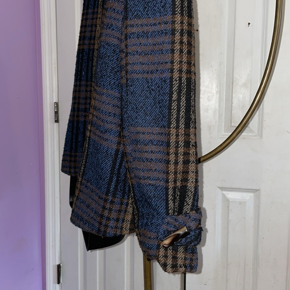 Vintage Dollhouse Tweed Plaid Jacket - Size 12 - Picture 7 of 12